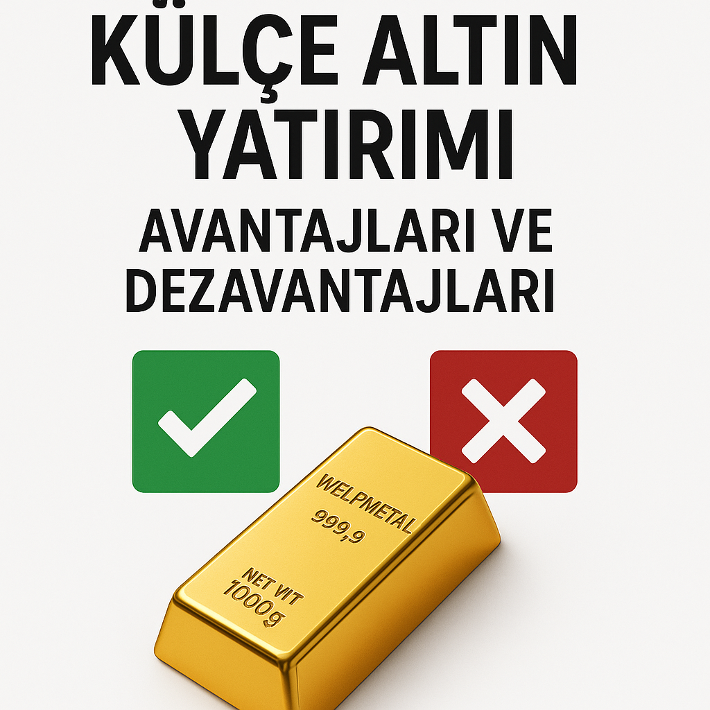 Külçe Altın Yatırımı: Avantajları ve Dezavantajları (2025 Rehberi)