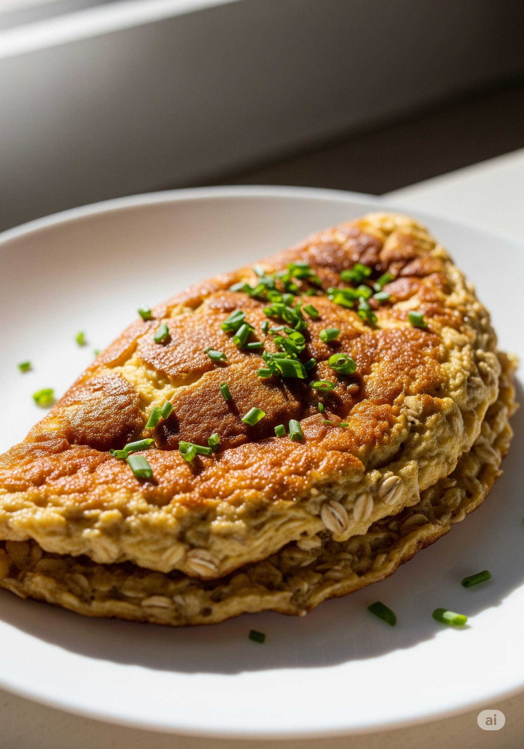 🍳 Yüksek Proteinli Yulaflı Omlet Tarifi