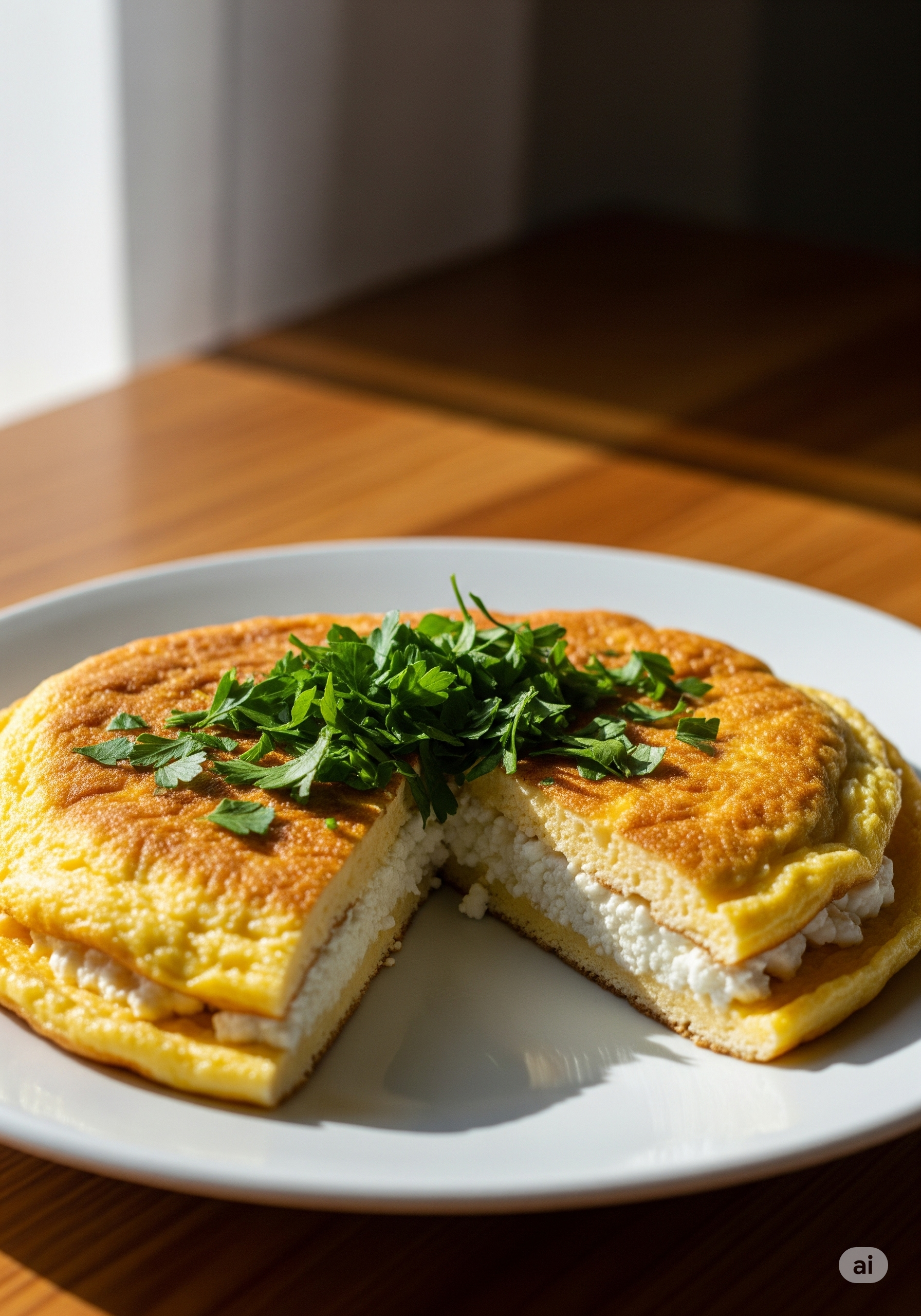 🍳 Lor Peynirli Protein Bombası Omlet