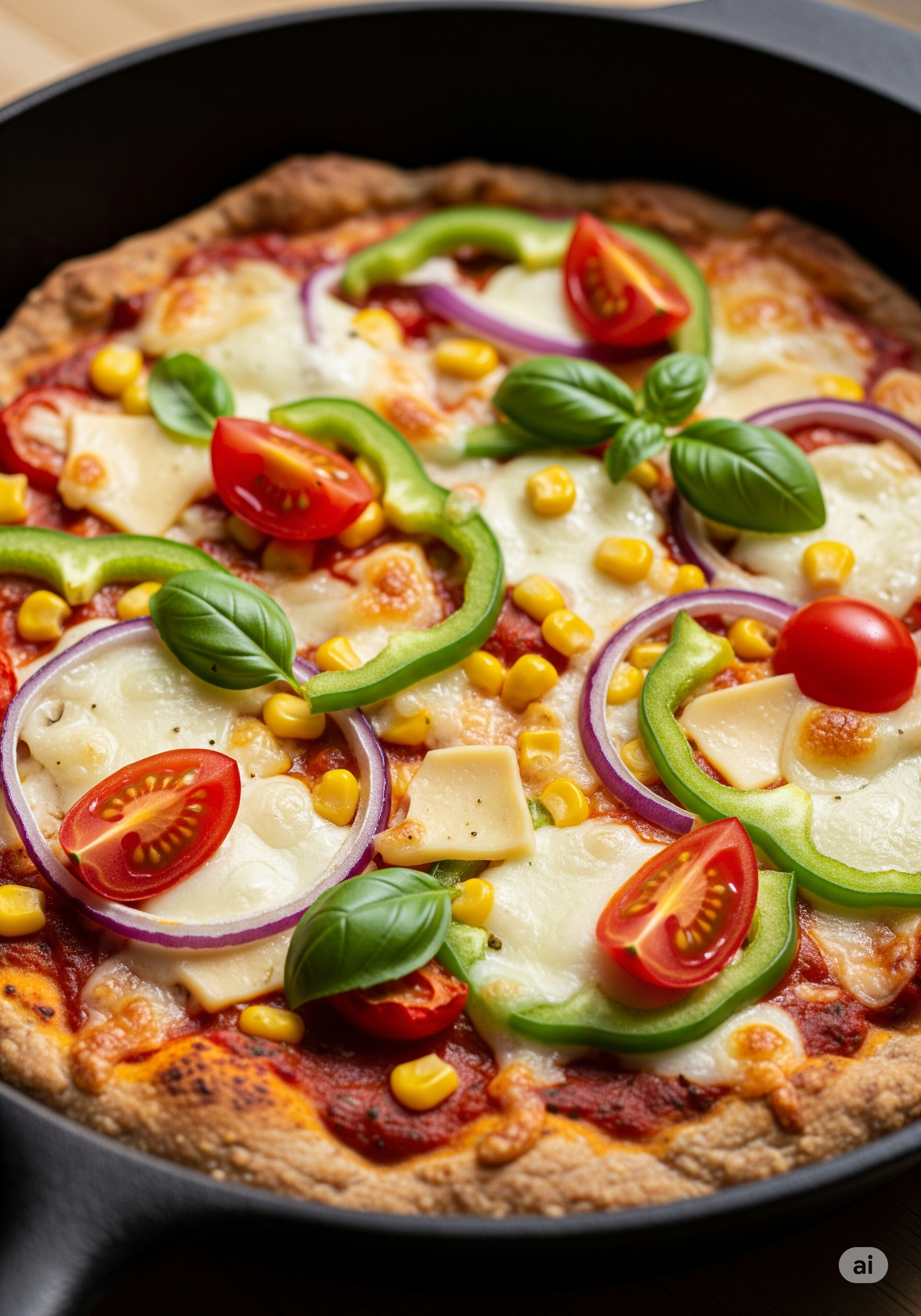 🍕 Tavada Yüksek Proteinli Pizza Tarifi